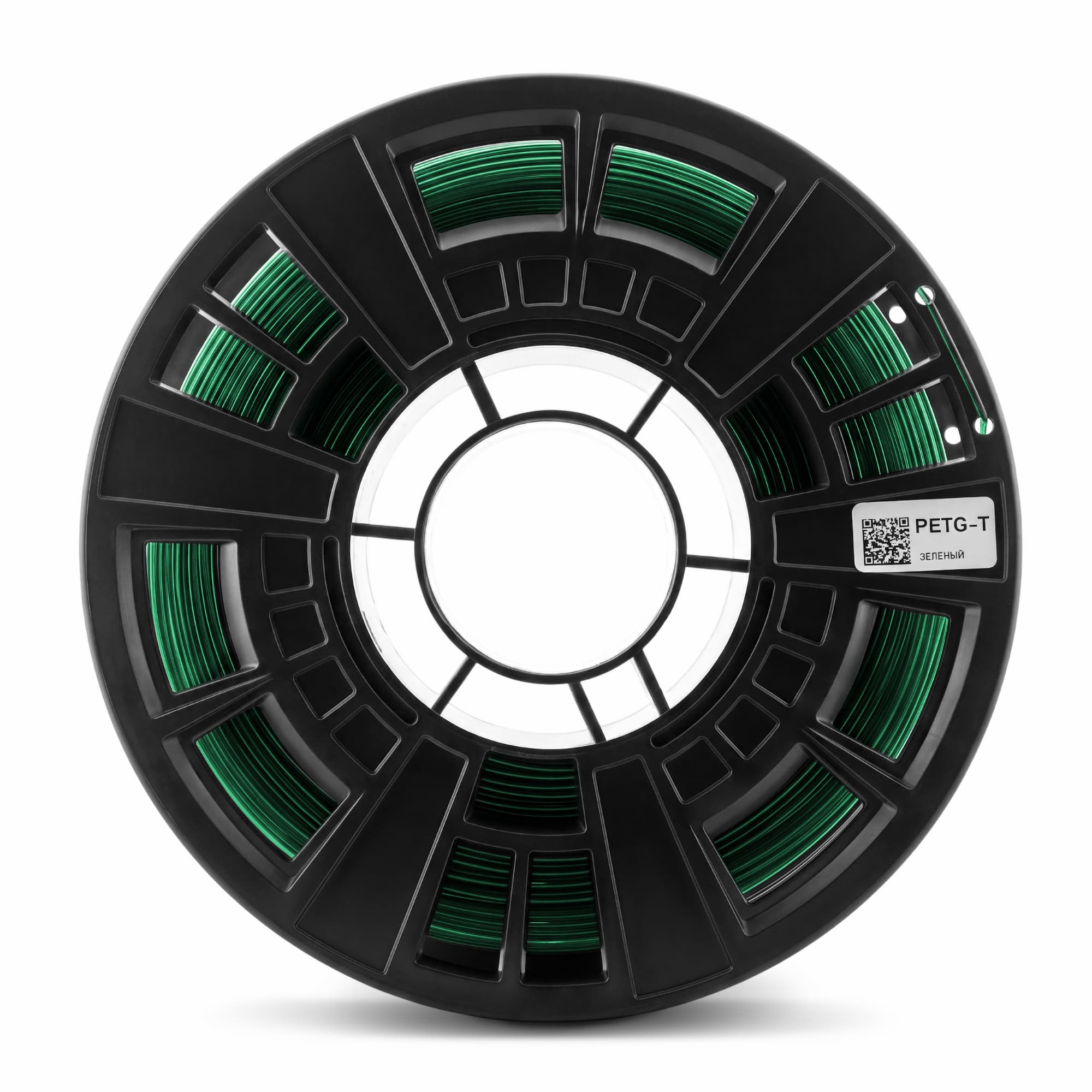 Филамент Start PetG-T Зеленый на пластике (1кг)