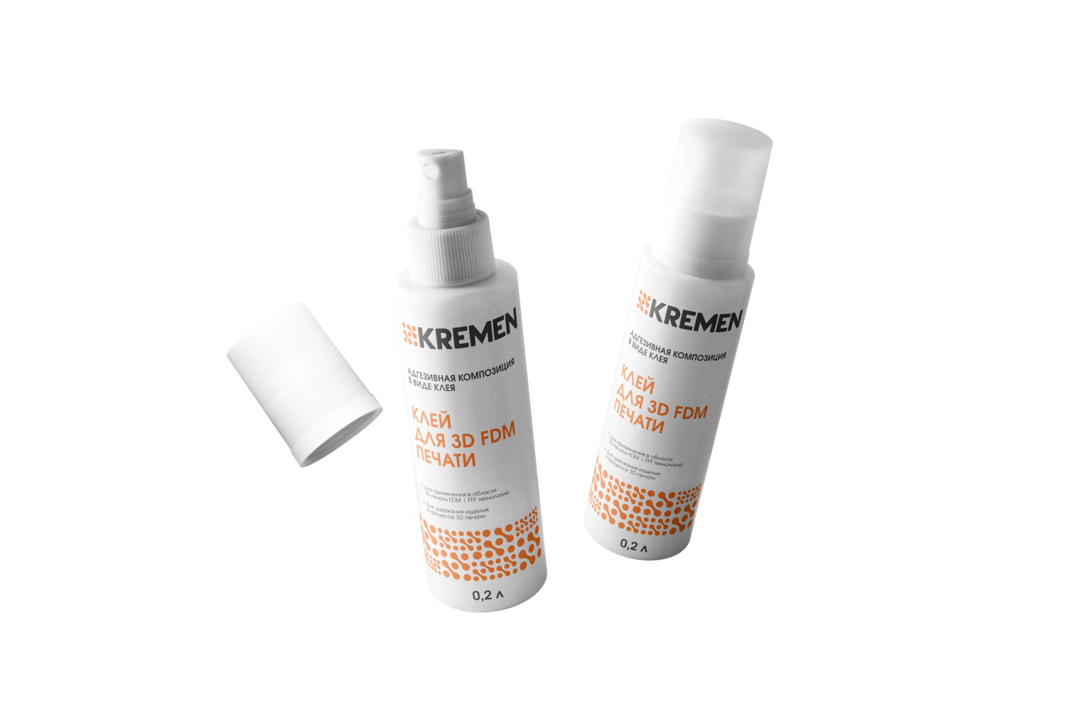 Клей Kremen для 3D FDM печати (0,2л)