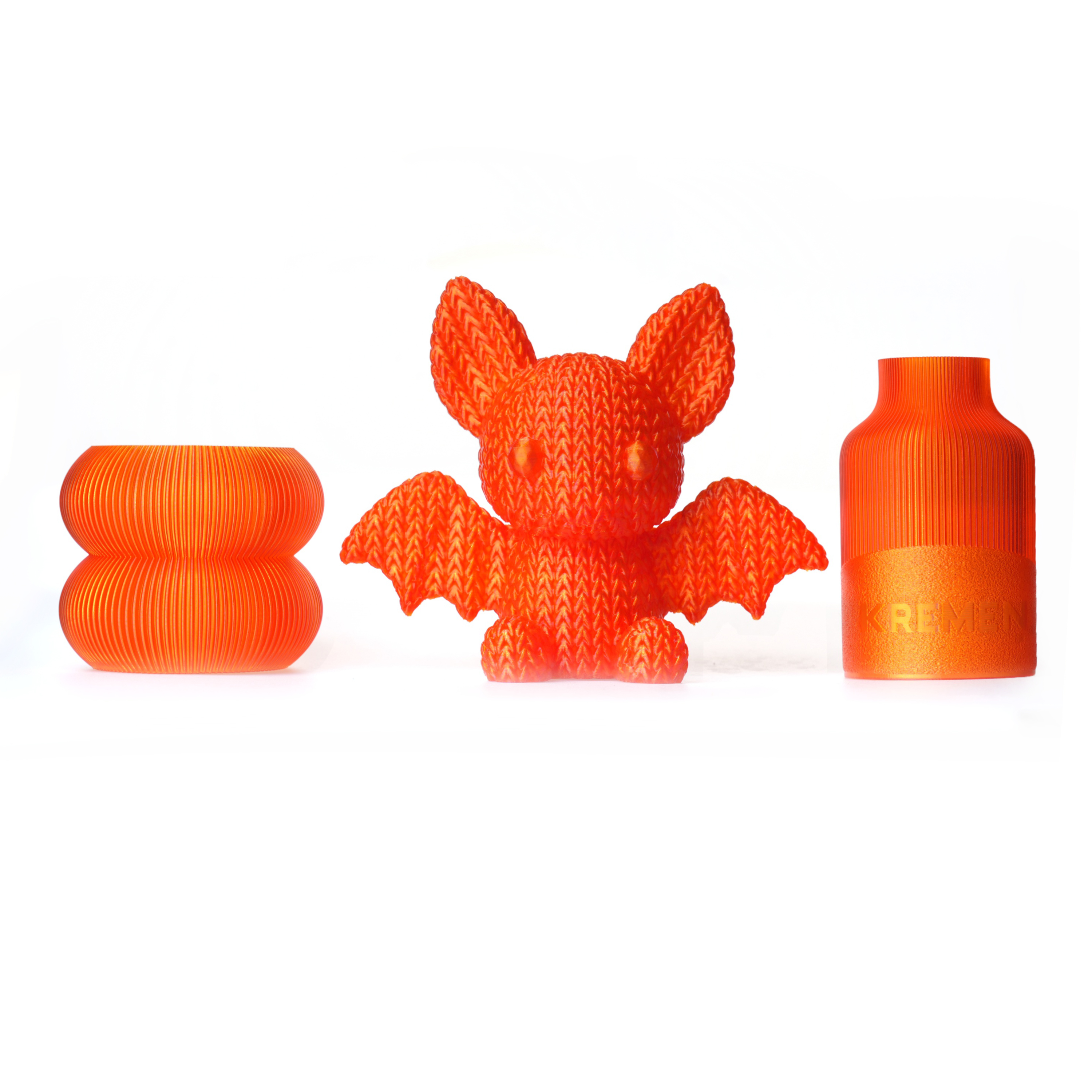 Филамент Start PetG-T Оранжевый на пластике (1кг)