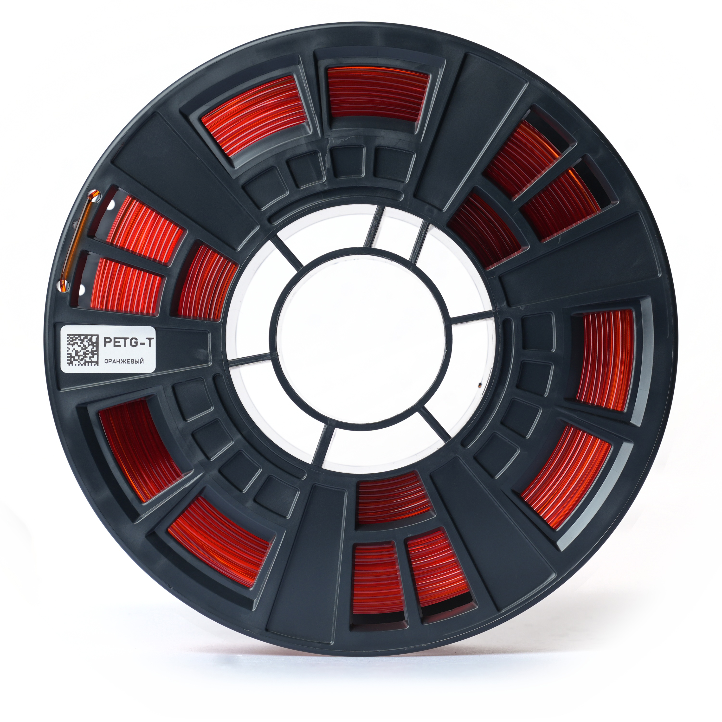 Филамент Start PetG-T Оранжевый на пластике (1кг)