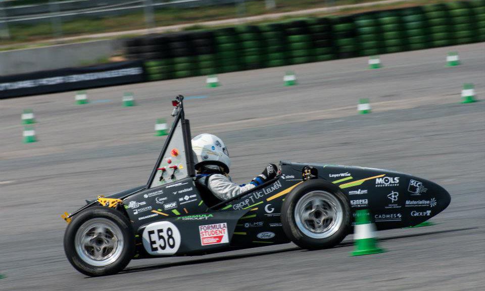 The Areion hits the track.jpg