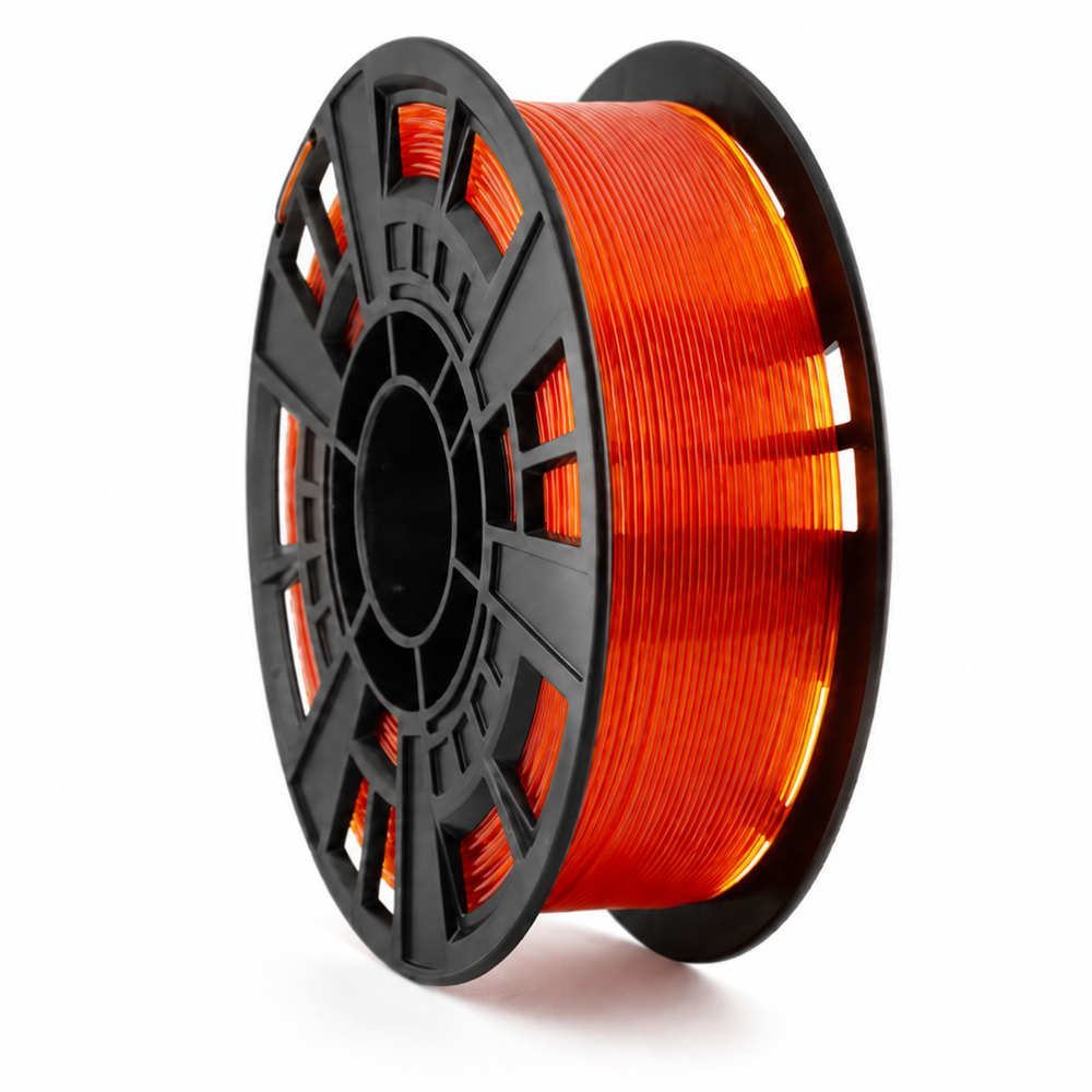 Филамент Start PetG-T Оранжевый на пластике (1кг)