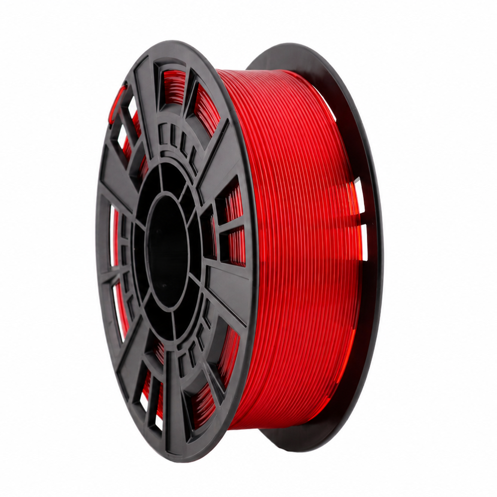 Филамент Start PetG-T Красный на пластике (1кг)